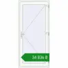 Ціноутворення Entrance doors 1000x2160 mm REHAU SYNEGO RAL 9016 Traffic white two-sided. Ціна: ₴34,836.09
