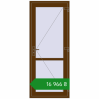 Ціноутворення Внутрішні двері 840x2040 мм REHAU Т94/60 WALNUT з двох сторін. Ціна: ₴16,965.59