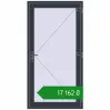 Ціноутворення Внутрішні двері 1040x2010 мм REHAU Т94/60 ANTHRACITE_GREY_STRUKTURAL з двох сторін. Ціна: ₴17,162.20