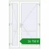 Ціноутворення Внутрішні двері 1360x2100 мм REHAU Т94/60 Білий (RAL 9016) з двох сторін. Ціна: ₴26,757.69