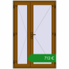 Ціноутворення Внутрішні двері 1300x2050 мм REHAU Т94/60 GOLDEN OAK з двох сторін. Ціна: €713.35