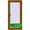 Ціноутворення Внутрішні двері 900x1900 мм REHAU Т94/60 GOLDEN OAK з двох сторін. Ціна: ₴18,184.33
