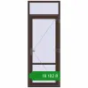 Ціноутворення Внутрішні двері 900x2400 мм Altest RAL 8017 Chocolate brown з двох сторін. Ціна: ₴18,181.80