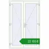 Ціноутворення Внутрішні двері 1300x2050 мм REHAU Т94/60 Білий (RAL 9016) з двох сторін. Ціна: ₴22,154.96