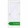 Ціноутворення Внутрішні двері 880x2060 мм REHAU Т94/60 Білий (RAL 9016) з двох сторін. Ціна: ₴13,106.46