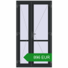 Ціноутворення Внутрішні двері 1200x2250 мм Altest RAL 9017 Traffic black з двох сторін. Ціна: €895.63
