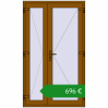 Ціноутворення Внутрішні двері 1200x2050 мм REHAU Т94/60 GOLDEN OAK з двох сторін. Ціна: €695.87