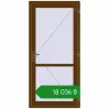 Ціноутворення Внутрішні двері 980x2050 мм REHAU Т94/60 WALNUT з двох сторін. Ціна: ₴18,035.54