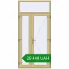 Ціноутворення Внутрішні двері 1200x2500 мм Altest RAL 1000 Green beige з двох сторін. Ціна: ₴29,447.97