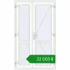 Ціноутворення Внутрішні двері 1240x2100 мм REHAU Т94/60 Білий (RAL 9016) з двох сторін. Ціна: ₴22,003.11