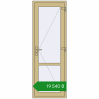 Ціноутворення Внутрішні двері 750x2150 мм Altest RAL 1000 Green beige з двох сторін. Ціна: ₴19,539.92