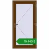 Ціноутворення Внутрішні двері 900x1800 мм REHAU Т94/60 WALNUT з двох сторін. Ціна: ₴15,439.78