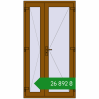 Ціноутворення Внутрішні двері 1120x2100 мм REHAU Т94/60 GOLDEN OAK з двох сторін. Ціна: ₴26,892.00