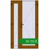 Ціноутворення Внутрішні двері 1200x2100 мм REHAU Т94/60 GOLDEN OAK з двох сторін. Ціна: ₴28,720.21