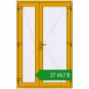 Ціноутворення Внутрішні двері 1300x2050 мм Altest RAL 1004 Golden yellow з двох сторін. Ціна: ₴27,466.54