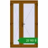 Ціноутворення Внутрішні двері 1200x2050 мм REHAU Т94/60 GOLDEN OAK з двох сторін. Ціна: ₴28,980.88