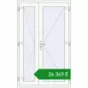 Ціноутворення Внутрішні двері 1200x1950 мм REHAU Z74/60 Білий (RAL 9016) з двох сторін. Ціна: ₴26,368.71