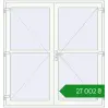 Ціноутворення Internal doors 2000x2100 mm REHAU Т94/60 RAL 9016 Traffic white two-sided. Ціна: ₴27,001.91