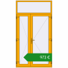 Ціноутворення Внутрішні двері 1400x2600 мм Altest RAL 1003 Signal yellow з двох сторін. Ціна: €972.71