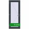 Ціноутворення Internal doors 800x2000 mm REHAU Т94/60 ANTHRACITE_GREY_STRUKTURAL two-sided. Ціна: ₴15,642.51