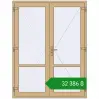 Ціноутворення Внутрішні двері 1600x2100 мм Altest RAL 1001 Beige з двох сторін. Ціна: ₴32,386.08