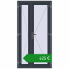 Ціноутворення Внутрішні двері 1050x2050 мм REHAU Т94/60 ANTHRACITE_GREY_STRUKTURAL з двох сторін. Ціна: €624.64