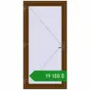 Ціноутворення Внутрішні двері 1060x2150 мм REHAU Т94/60 WALNUT з двох сторін. Ціна: ₴19,187.50