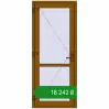 Ціноутворення Внутрішні двері 850x2050 мм REHAU Т94/60 GOLDEN OAK з двох сторін. Ціна: ₴18,242.31