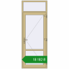 Ціноутворення Внутрішні двері 900x2400 мм Altest RAL 1000 Green beige з двох сторін. Ціна: ₴18,181.80