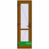 Ціноутворення Внутрішні двері 600x2006 мм REHAU Т94/60 GOLDEN OAK з двох сторін. Ціна: €414.56