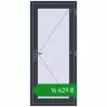 Ціноутворення Внутрішні двері 800x1800 мм REHAU Т94/60 ANTHRACITE_GREY_STRUKTURAL з двох сторін. Ціна: ₴16,628.66