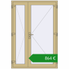 Ціноутворення Внутрішні двері 1400x2050 мм Altest RAL 1000 Green beige з двох сторін. Ціна: €864.45