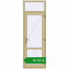 Ціноутворення Внутрішні двері 800x2400 мм Altest RAL 1000 Green beige з двох сторін. Ціна: ₴18,752.11