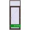 Ціноутворення Внутрішні двері 1000x2630 мм Altest RAL 8017 Chocolate brown з двох сторін. Ціна: ₴20,169.25