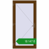 Ціноутворення Внутрішні двері 1060x2150 мм REHAU Т94/60 WALNUT з двох сторін. Ціна: ₴18,146.84