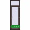 Ціноутворення Внутрішні двері 870x2700 мм Altest RAL 8017 Chocolate brown з двох сторін. Ціна: ₴19,603.13