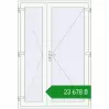 Ціноутворення Внутрішні двері 1470x2150 мм REHAU Т94/60 Білий (RAL 9016) з двох сторін. Ціна: ₴23,678.00