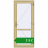 Ціноутворення Внутрішні двері 900x2100 мм Altest RAL 1000 Green beige з двох сторін. Ціна: €517.87