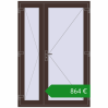 Ціноутворення Внутрішні двері 1400x2050 мм Altest RAL 8017 Chocolate brown з двох сторін. Ціна: €864.45