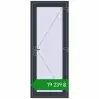 Ціноутворення Внутрішні двері 805x2050 мм REHAU Т94/60 ANTHRACITE_GREY_STRUKTURAL з двох сторін. Ціна: ₴19,239.45