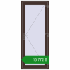 Ціноутворення Внутрішні двері 850x2100 мм Altest RAL 8017 Chocolate brown з двох сторін. Ціна: ₴15,772.41