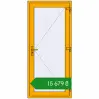 Ціноутворення Внутрішні двері 900x2000 мм Altest RAL 1003 Signal yellow з двох сторін. Ціна: ₴15,678.93
