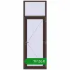 Ціноутворення Внутрішні двері 870x2600 мм Altest RAL 8017 Chocolate brown з двох сторін. Ціна: ₴19,126.35
