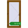 Ціноутворення Внутрішні двері 1000x2000 мм REHAU Т94/60 GOLDEN OAK з двох сторін. Ціна: ₴18,101.29