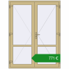 Ціноутворення Внутрішні двері 1600x2100 мм Altest RAL 1000 Green beige з двох сторін. Ціна: €770.69