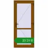 Ціноутворення Внутрішні двері 900x2100 мм REHAU Т94/60 GOLDEN OAK з двох сторін. Ціна: ₴20,210.50