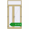 Ціноутворення Внутрішні двері 1200x2400 мм Altest RAL 1000 Green beige з двох сторін. Ціна: ₴31,116.93