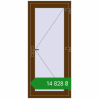 Ціноутворення Внутрішні двері 800x1800 мм REHAU Т94/60 WALNUT з двох сторін. Ціна: ₴14,828.41