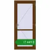 Ціноутворення Внутрішні двері 900x2050 мм REHAU Т94/60 WALNUT з двох сторін. Ціна: ₴17,449.45