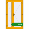 Ціноутворення Внутрішні двері 1250x2050 мм Altest RAL 1003 Signal yellow з двох сторін. Ціна: €692.87